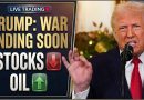 Stocks Sell Off, Trump Warns More Attacks On Iran | Live Trading Stock Futures